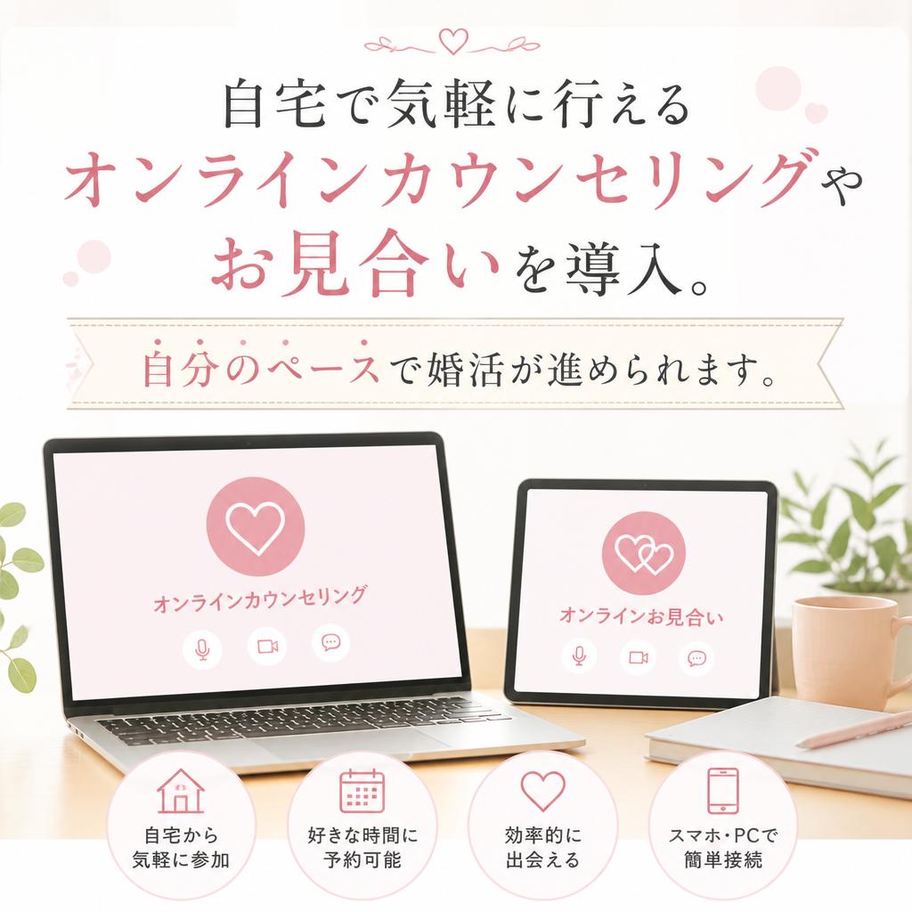 オンライン対応で忙しい方も安心！