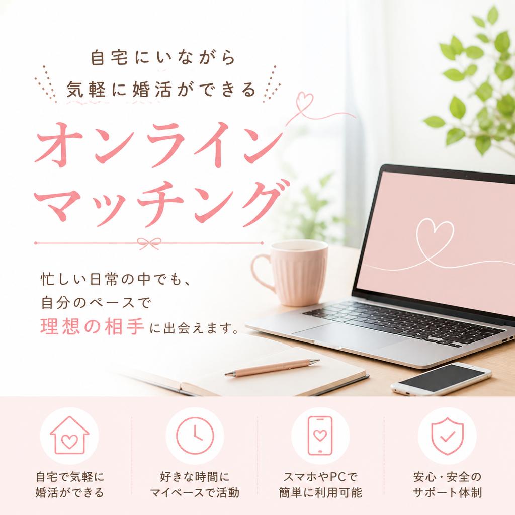 オンラインマッチングの魅力
