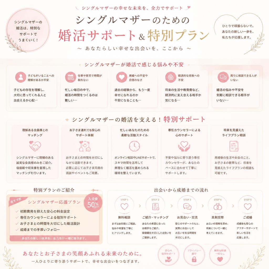 4. シングルマザーでも安心!特別なサポートとは