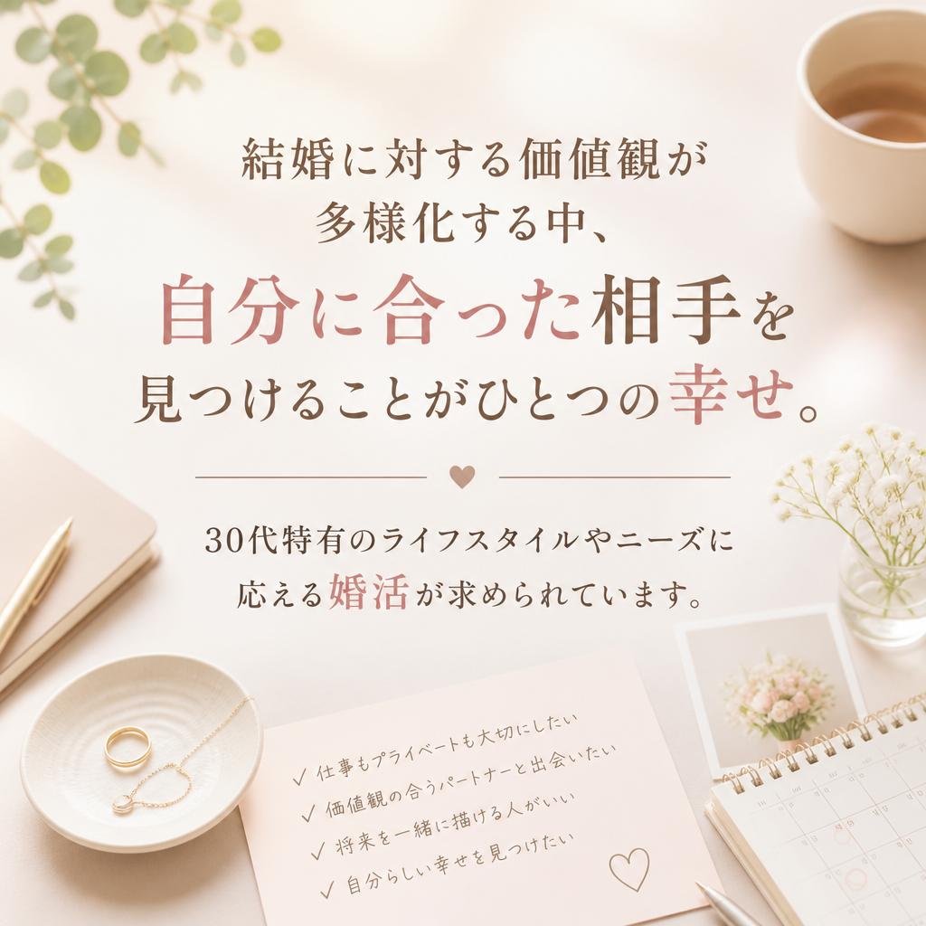 いま、結婚相手探しを始めるべき理由