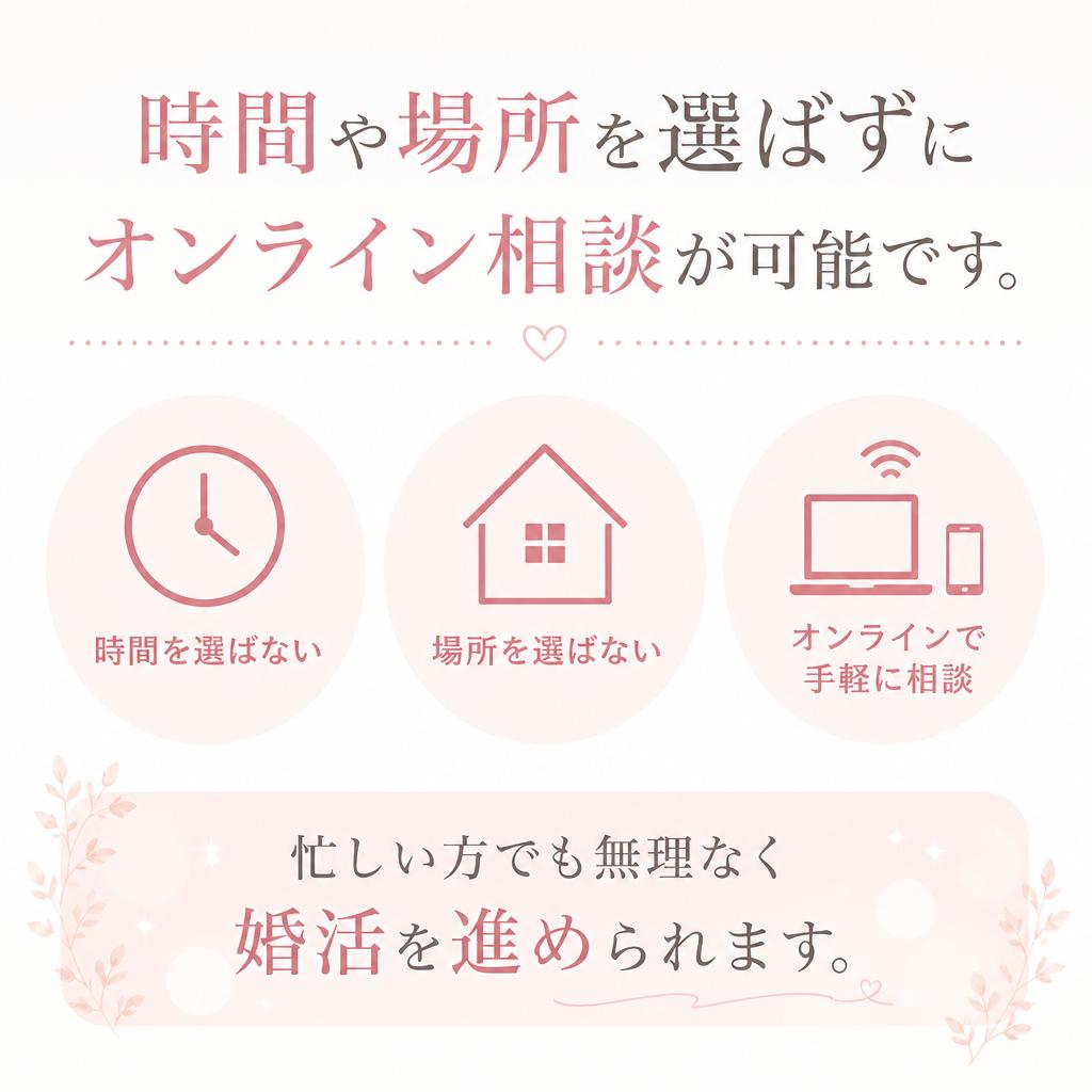 オンライン相談で気軽に参加