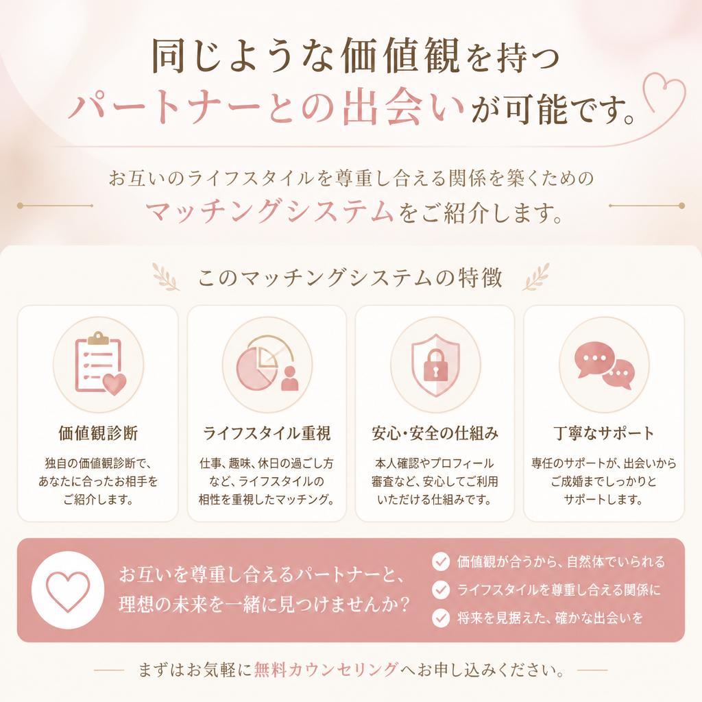 高年収の方に最適なマッチング