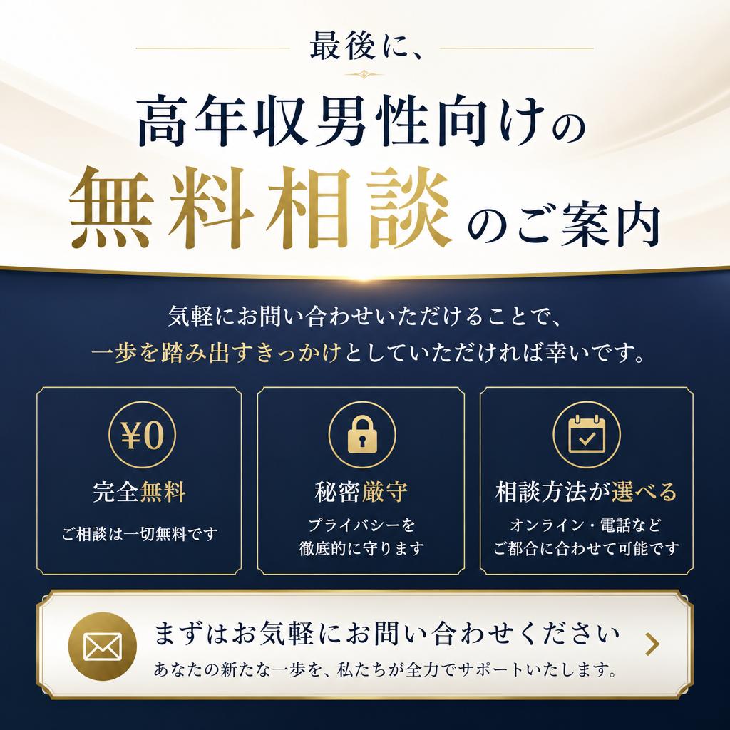 まずは無料相談へ！