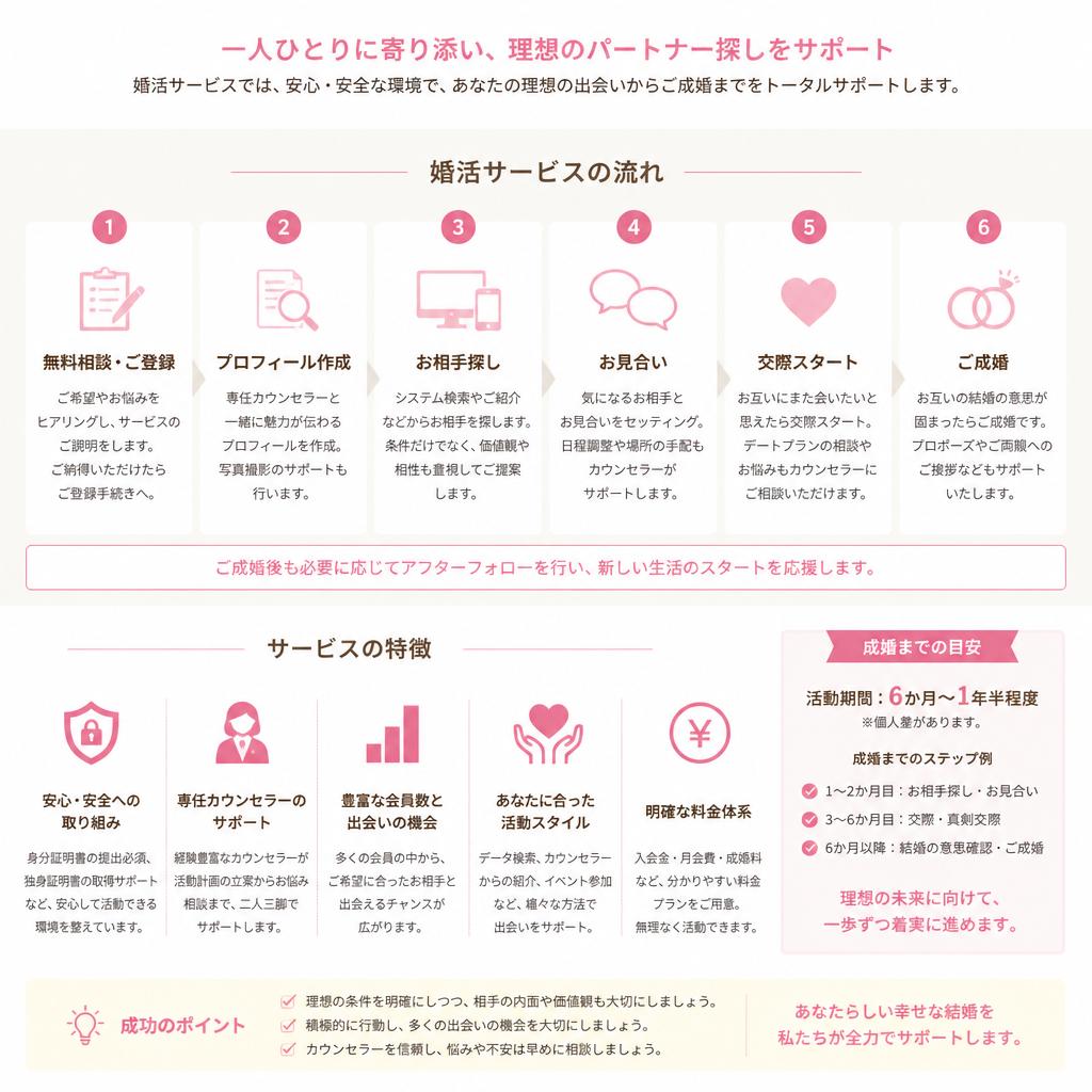 私たちの婚活プロセス